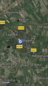 Google maps aerial of Schagen